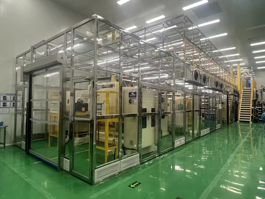 Hard wall Modular clean booth